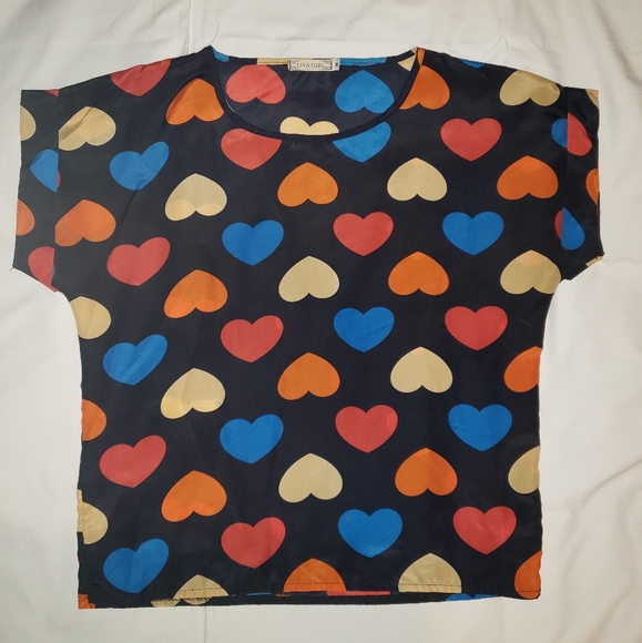 Heart patterned shirt - Picture 1 of 2